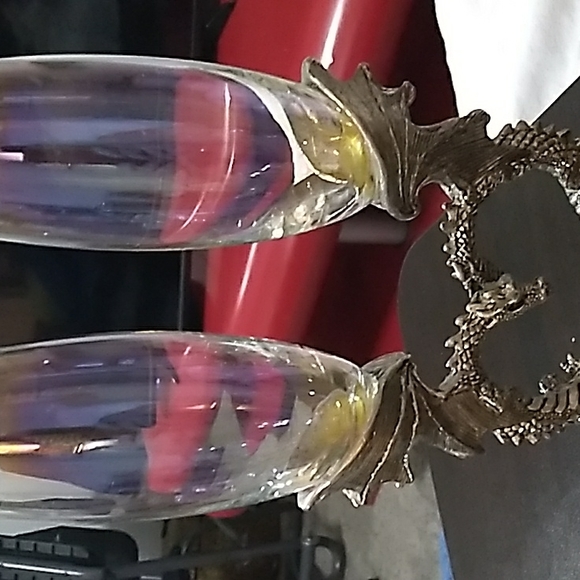 Pewter Dragon flutes - Picture 3 of 6